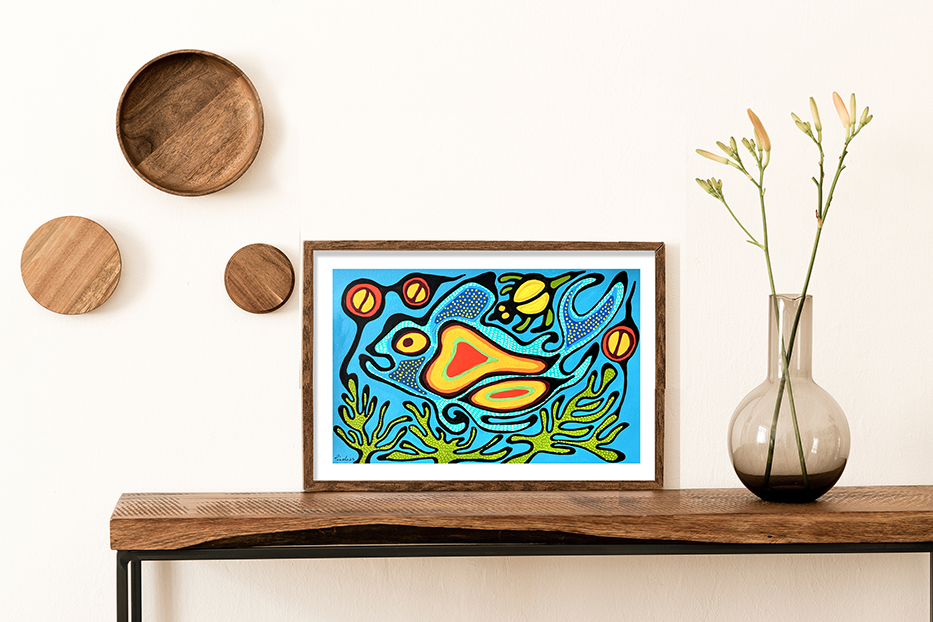 Stylish And Modern Scandinavian Room Interior With Brown Mock Up